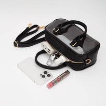 Load image into Gallery viewer, Clear East-West Top Handle/Crossbody
