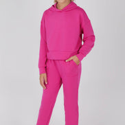 Girls Scuba Pullover Hoodie and Jogger Set