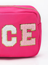 Load image into Gallery viewer, Hot pink face women makeup bag
