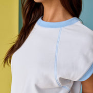 Scuba Sleeveless Lounge TOP ONLY (shorts sold separately)