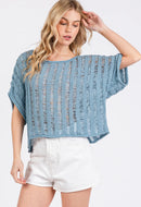 Knit Sweater (Blue)