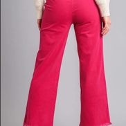 Wide Leg Corduroy Pants
