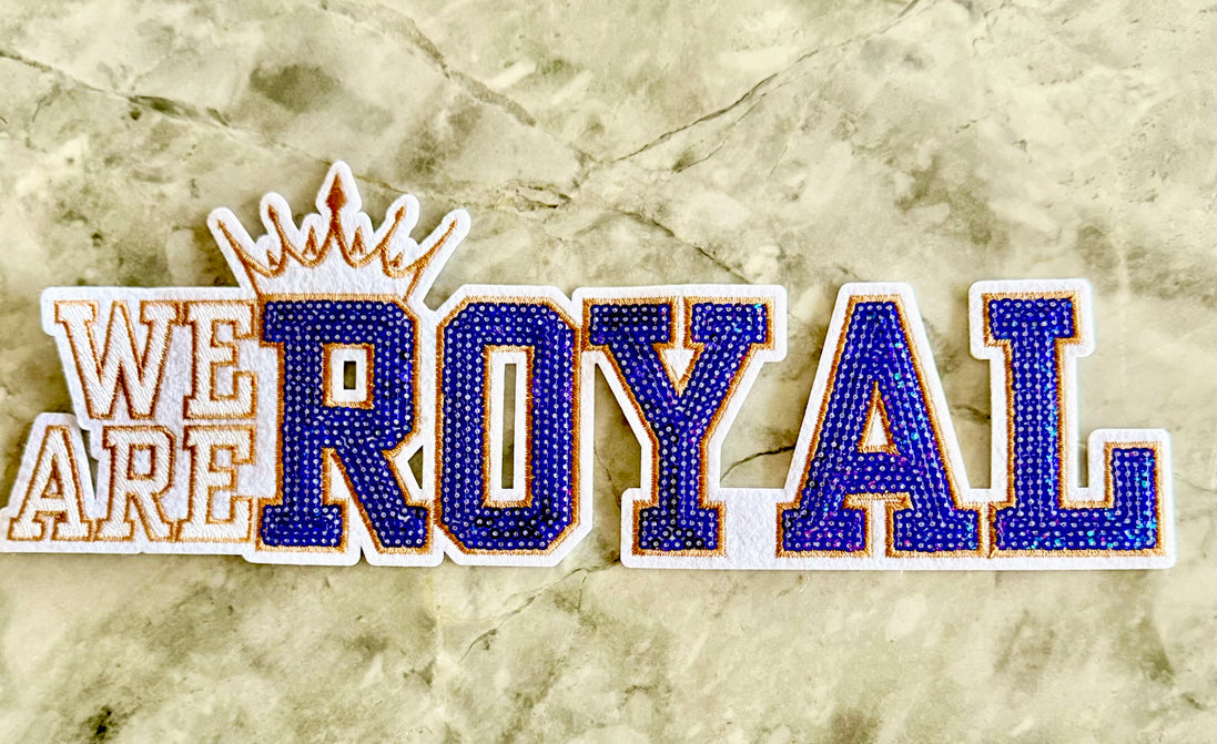 We Are Royals Tee w/Sequin Patch