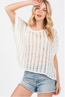 Knit Sweater (White)