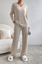 Load image into Gallery viewer, Ribbed Knit Two Piece Set
