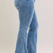 JUDY BLUE Mid Rise Flare - PLUS
