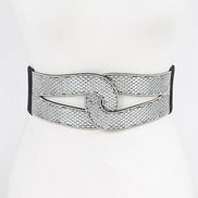 RHINESTONE ELASTIC BELT PB-8649
