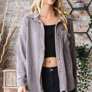 Chenille Shacket