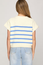 Load image into Gallery viewer, Striped Knit Top
