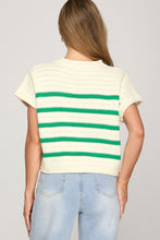 Load image into Gallery viewer, Striped Knit Top
