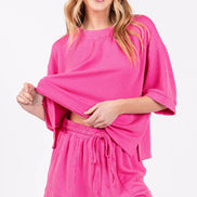 Ribbed Knit Lounge Top ONLY