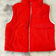 Chiefs Sherpa Lined Corduroy Vest (Gold)