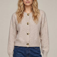 Long Sleeve Button Cardigan