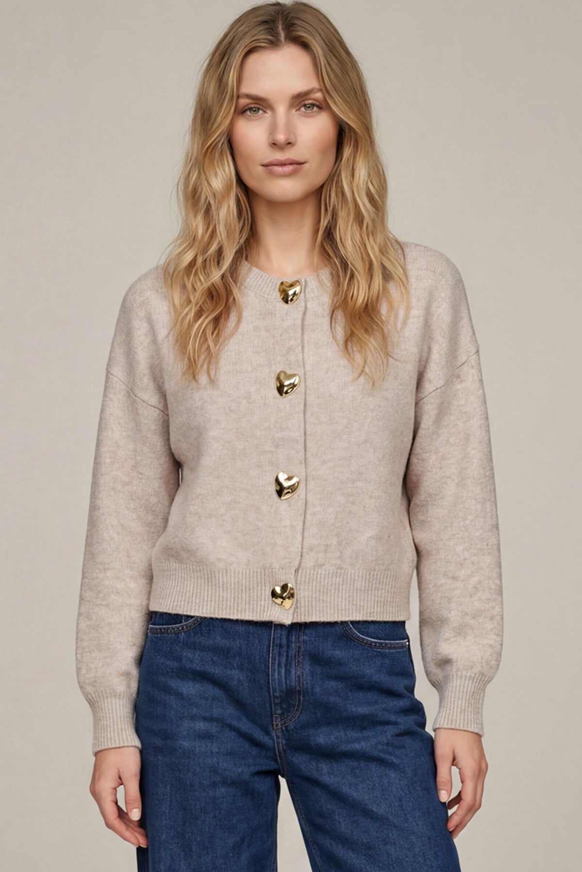 Long Sleeve Button Cardigan