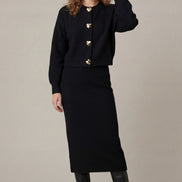 Long Sleeve Button Cardigan
