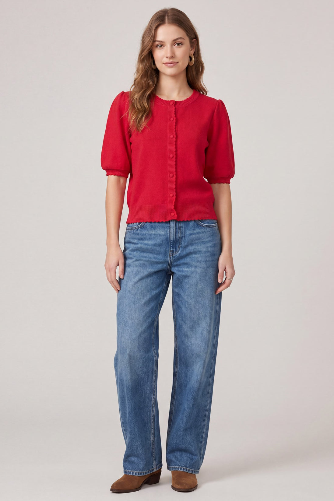 Short Sleeve Cardi