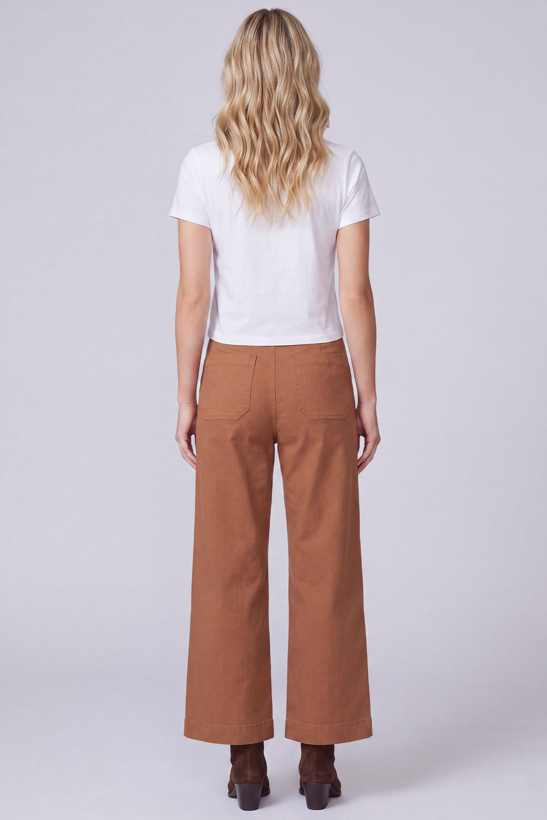 Cropped Pants with Pockets