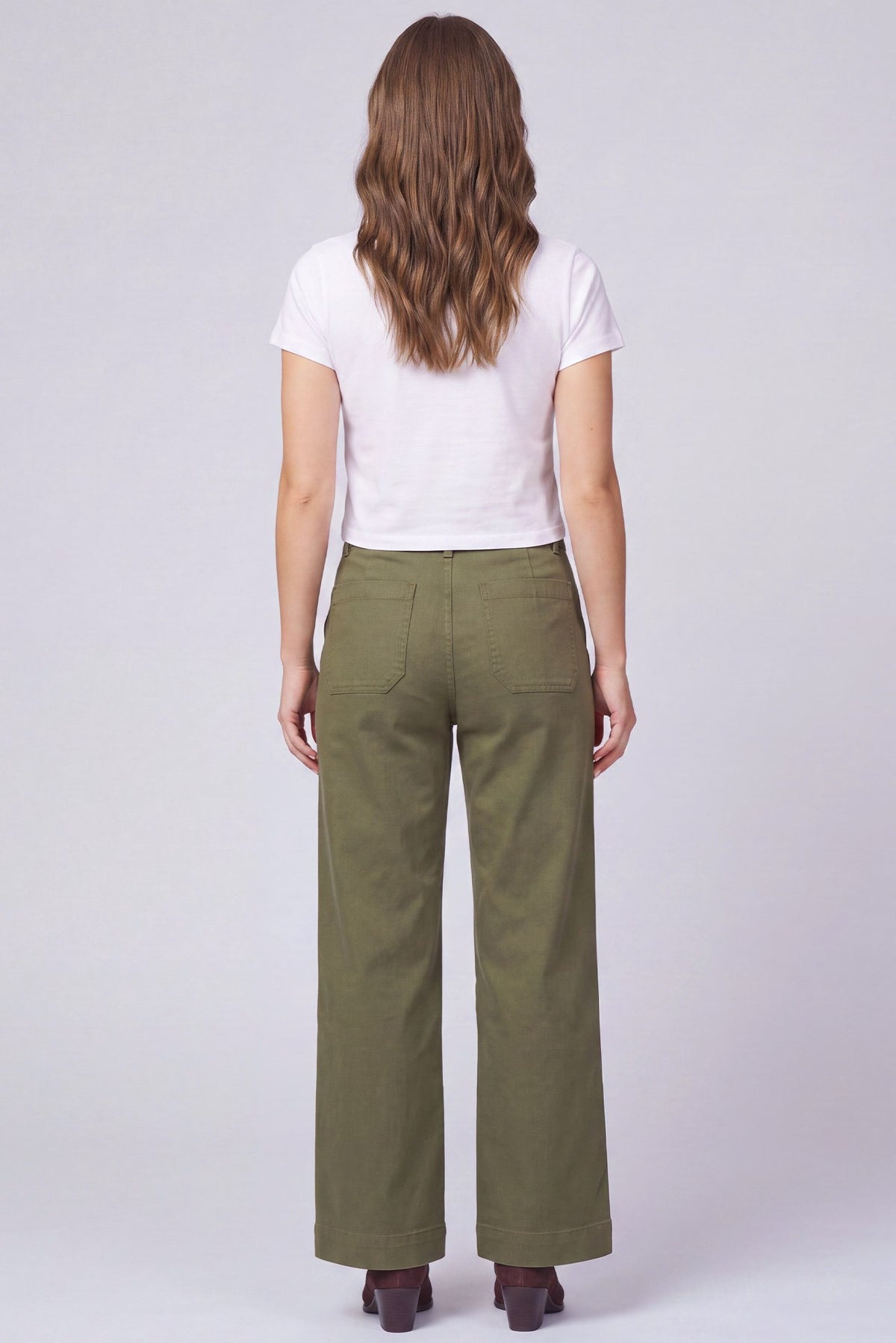 Cropped Pants with Pockets