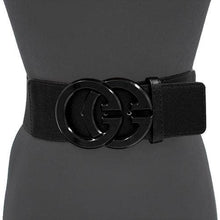 Load image into Gallery viewer, DOUBLE CIRCLE COLOR BUCKLE BELT

