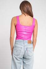 Load image into Gallery viewer, Faux Leather Bodysuit
