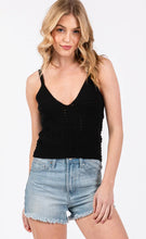 Load image into Gallery viewer, Crochet Cami Tank
