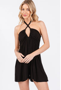 Halter Neck Romper