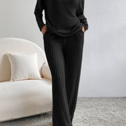Ribbed Knit Two Piece Set