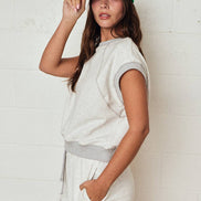 Scuba Sleeveless Lounge TOP ONLY (shorts sold separately)