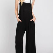 Wide Leg Jumpsuit with Spaghetti Straps