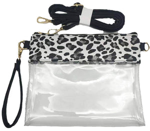 Game Day Clear Crossbody Bag/Clutch