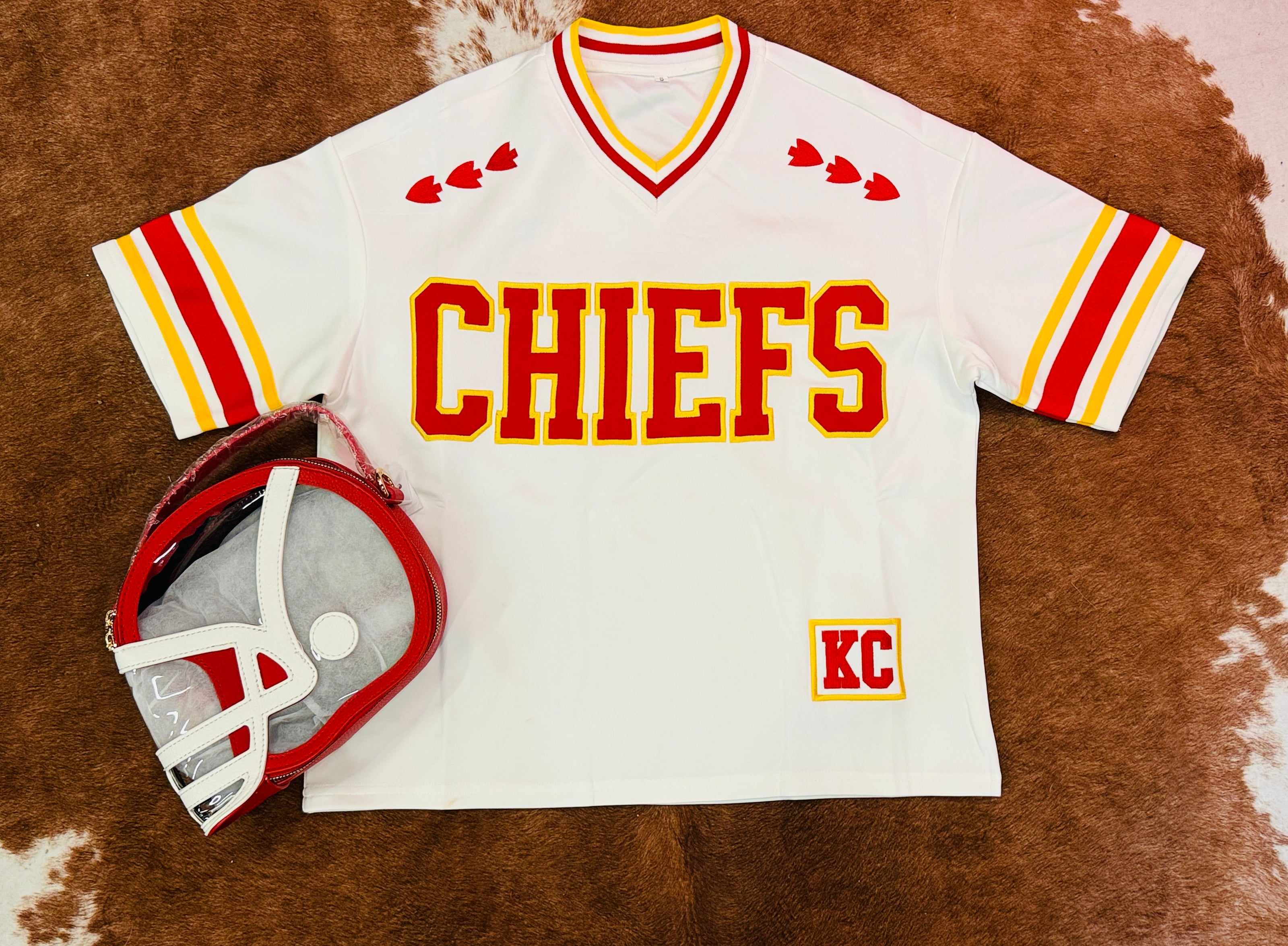Jersey Tee CHIEFS white
