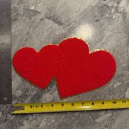 Hearts Chenille X-Large Patch (Valentine’s Collection)