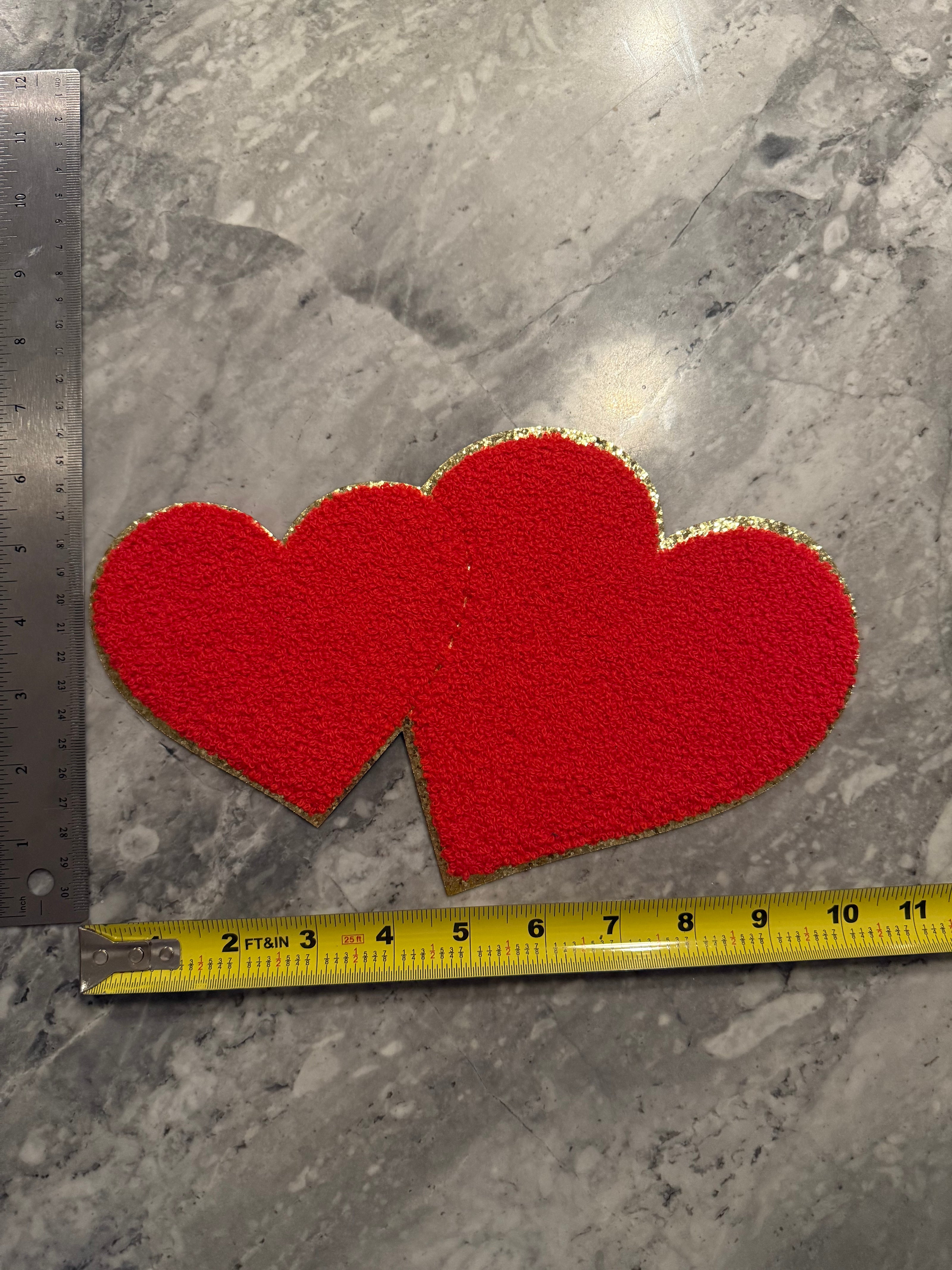 Hearts Chenille X-Large Patch (Valentine’s Collection)