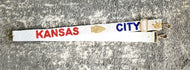 Kansas City Combo (Royals Chiefs) Adjustable Sequin and Bead Purse Strap