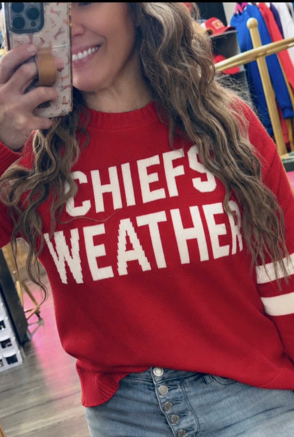 Chiefs Weather Sweater (Red)