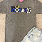 Royals Tee w/Sequin Patch