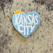 Royals Kansas City Heart Patch