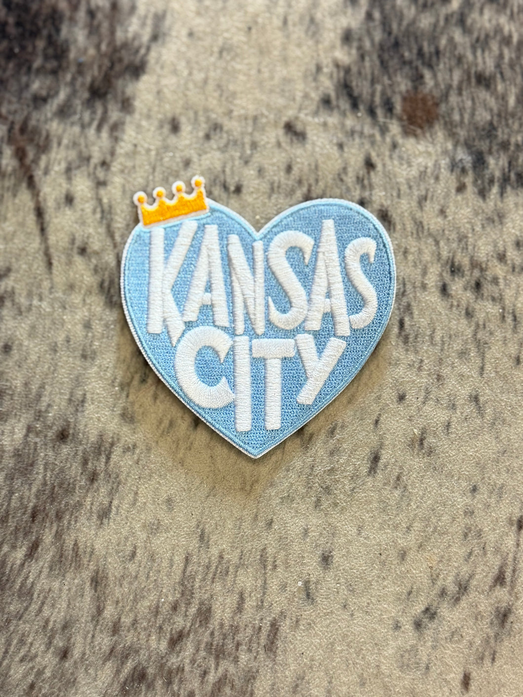 Royals Kansas City Heart Patch