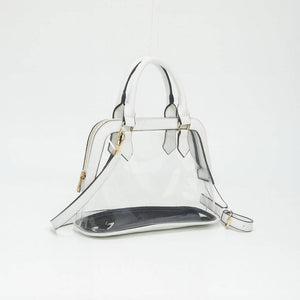 Analise Clear Satchel/Crossbody Bag