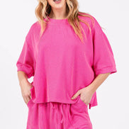 Ribbed Knit Lounge Top ONLY