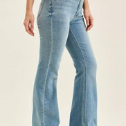 Multi-Inseam Mid Rise Flare