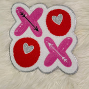 XOXO Sequin and Chenille X-Large Patch (Valentine’s Collection)