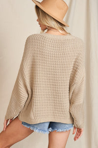 Boxy Knit Sweater