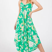 HEMMING MIDI DRESS