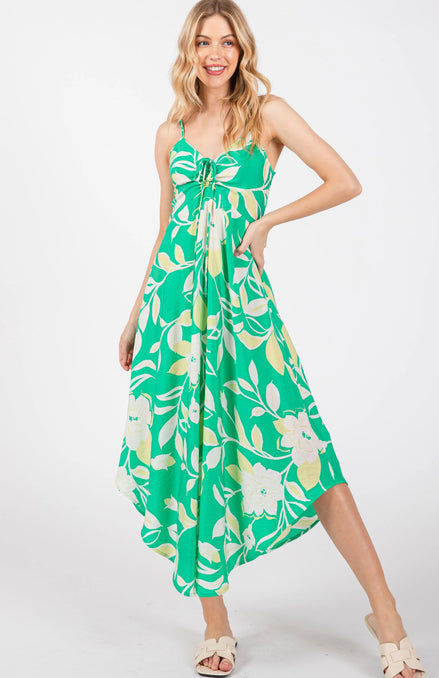 HEMMING MIDI DRESS