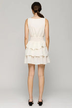 Load image into Gallery viewer, Smocked Waist Ruffle Tiered Mini Dress - FD1092
