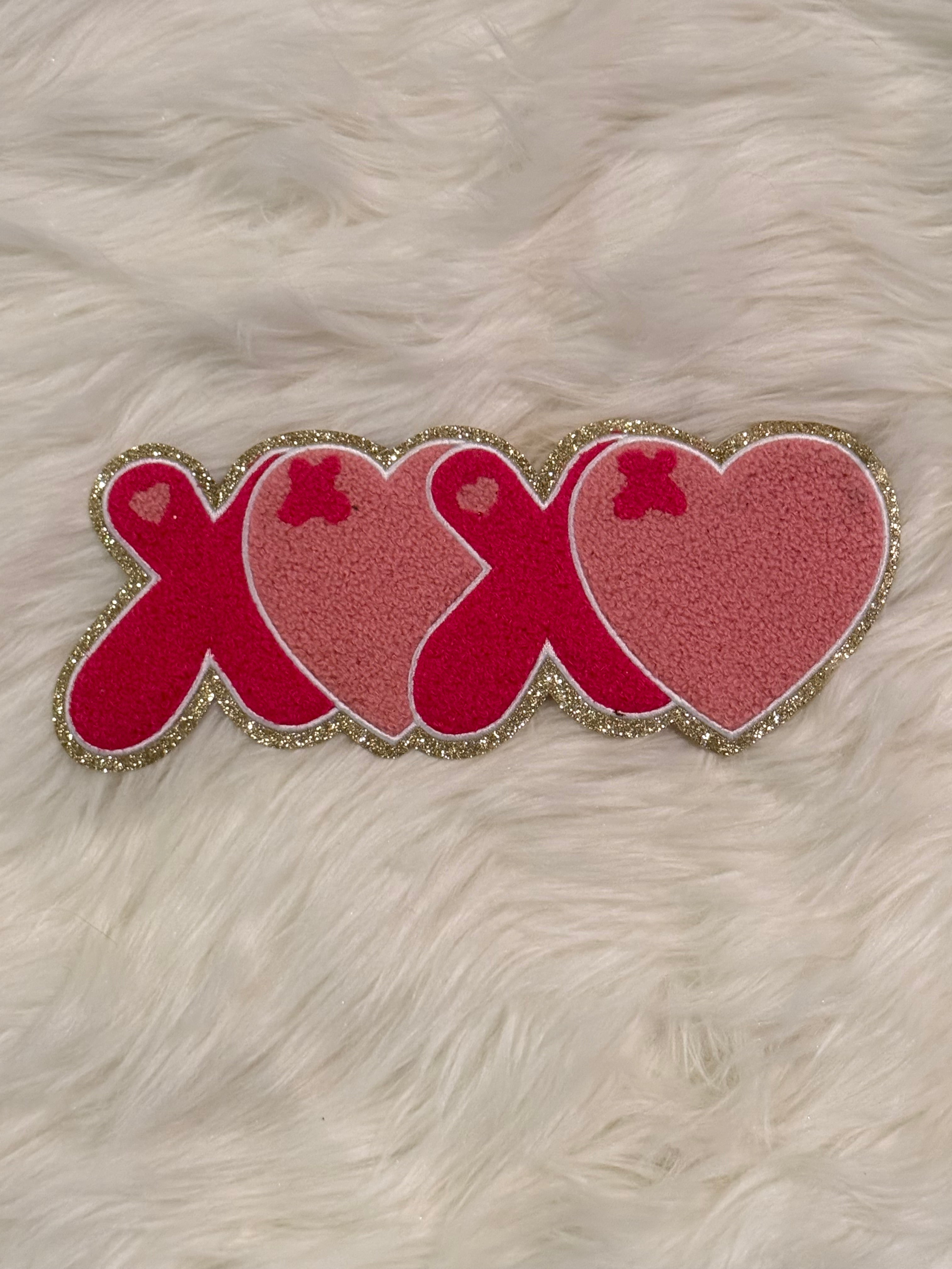 XOXO Chenille X-Large Patch (Valentine’s Collection)