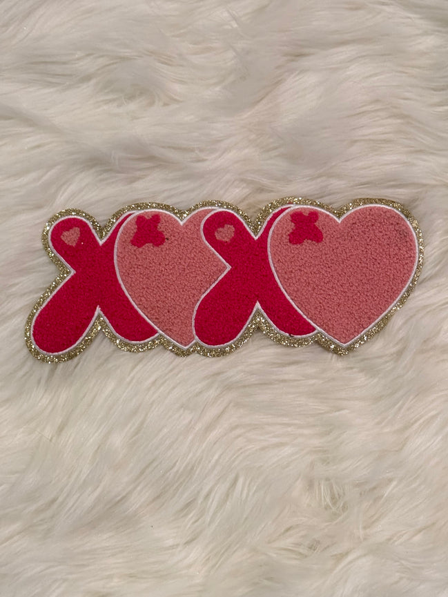 XOXO Chenille X-Large Patch (Valentine’s Collection)