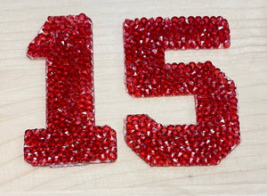 15 Iron-On Numbers