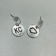 KC Charm Disc Earrings